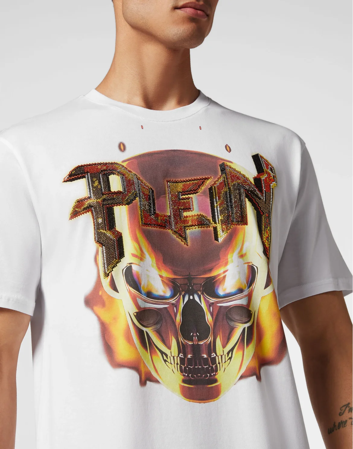 T-shirt Round Neck SS Chrome, цвет: Белый