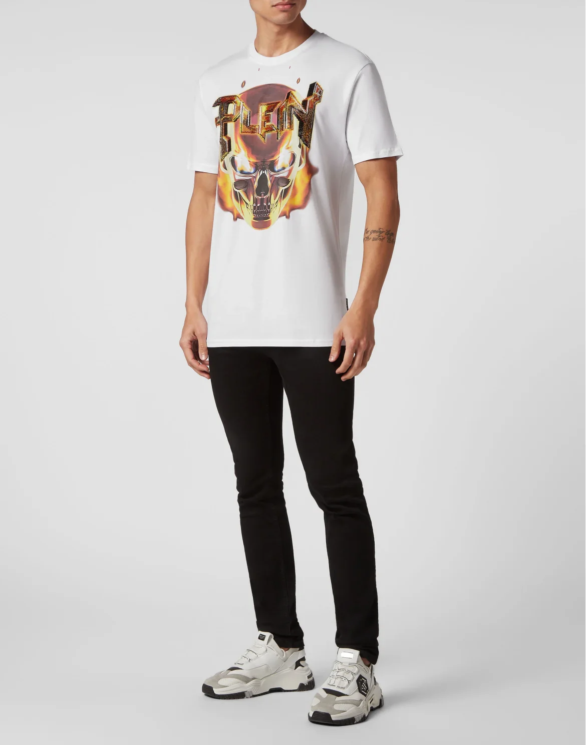 T-shirt Round Neck SS Chrome, цвет: Белый