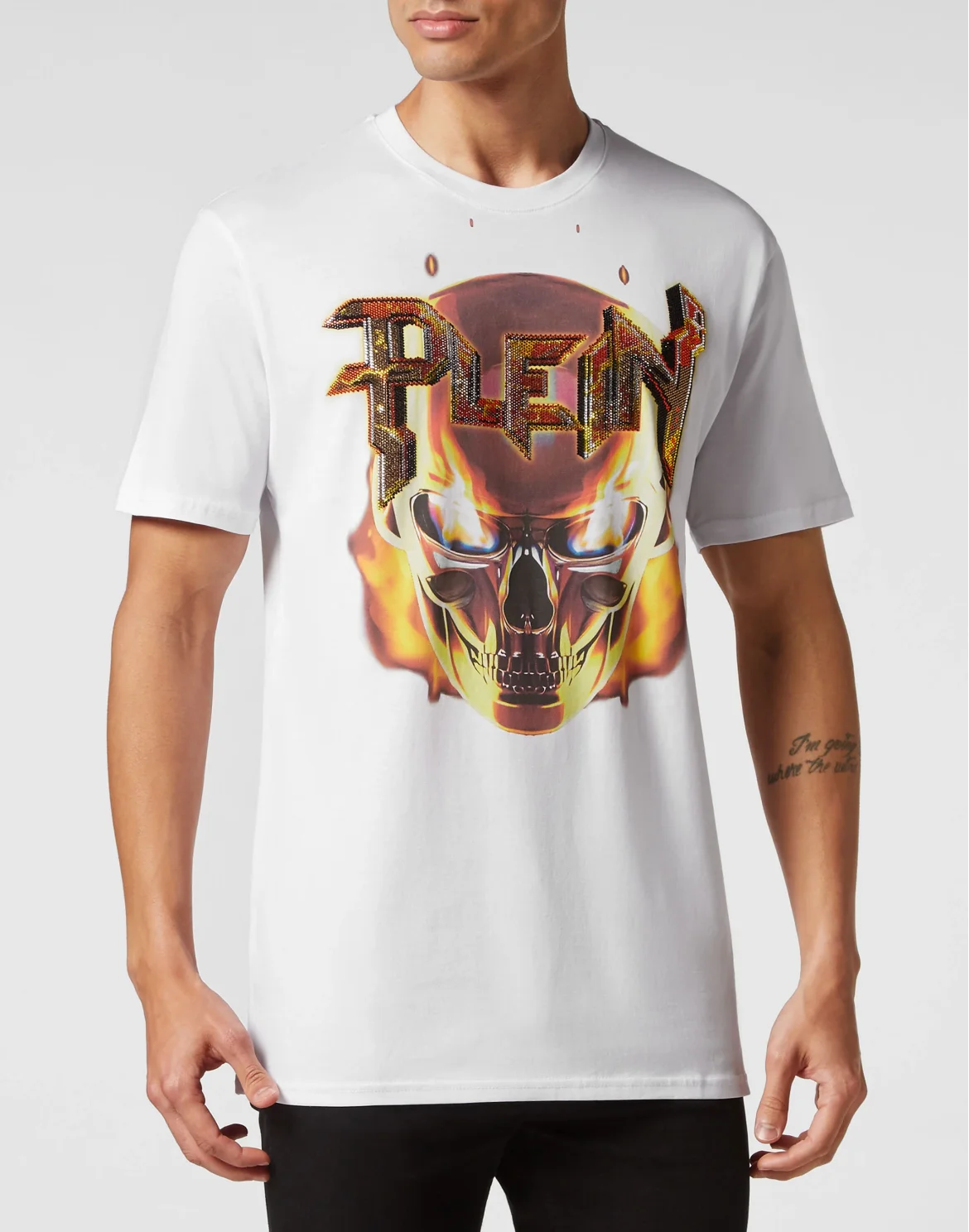 T-shirt Round Neck SS Chrome, цвет: Белый