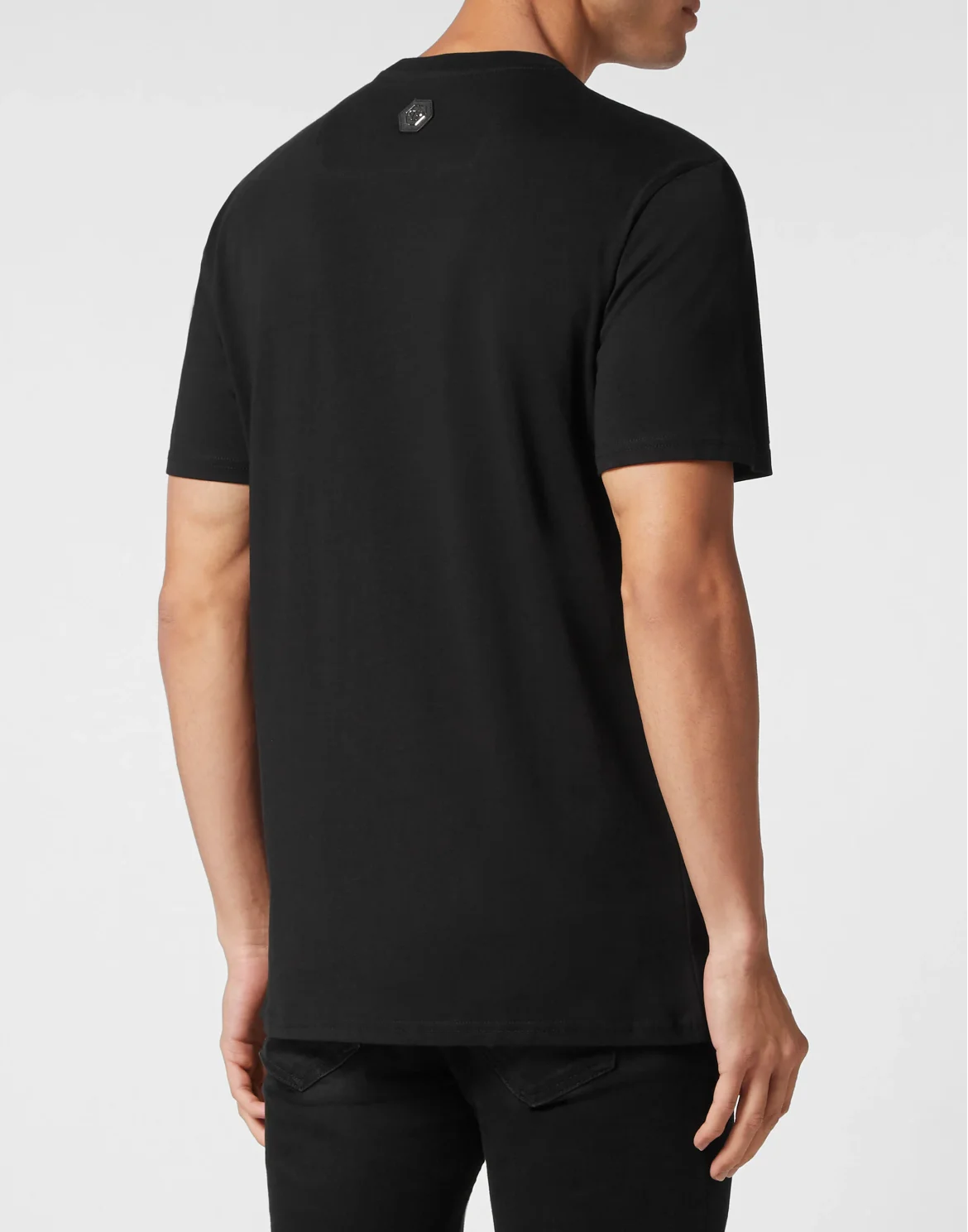 T-shirt Round Neck SS Chrome, цвет: Черный