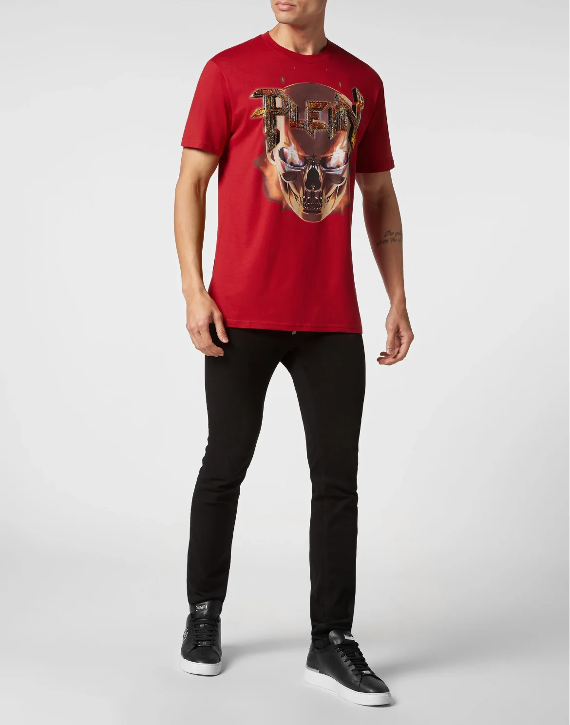 T-shirt Round Neck SS Chrome, цвет: Красный