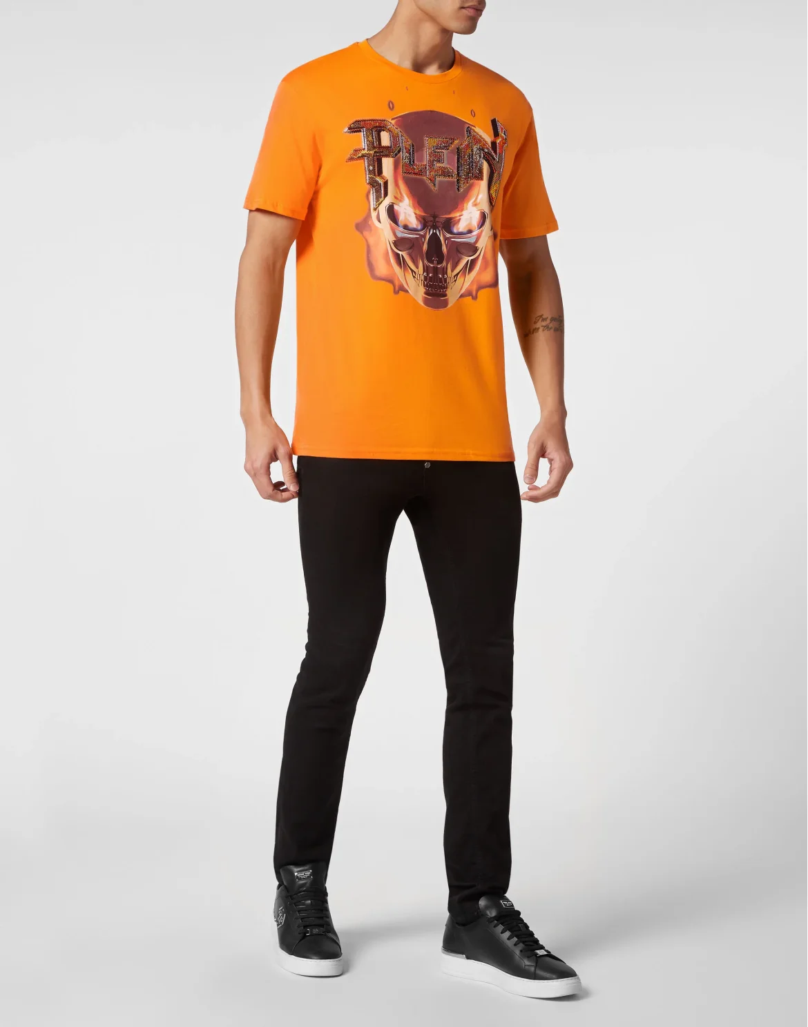 T-shirt Round Neck SS Chrome, цвет: Оранжевый