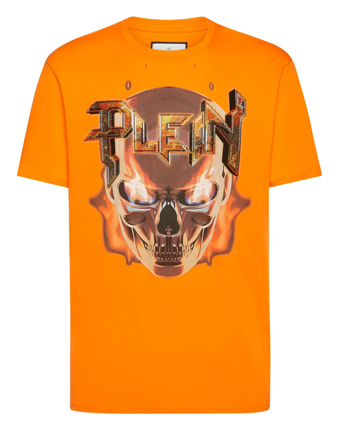 T-shirt Round Neck SS Chrome, цвет: Оранжевый