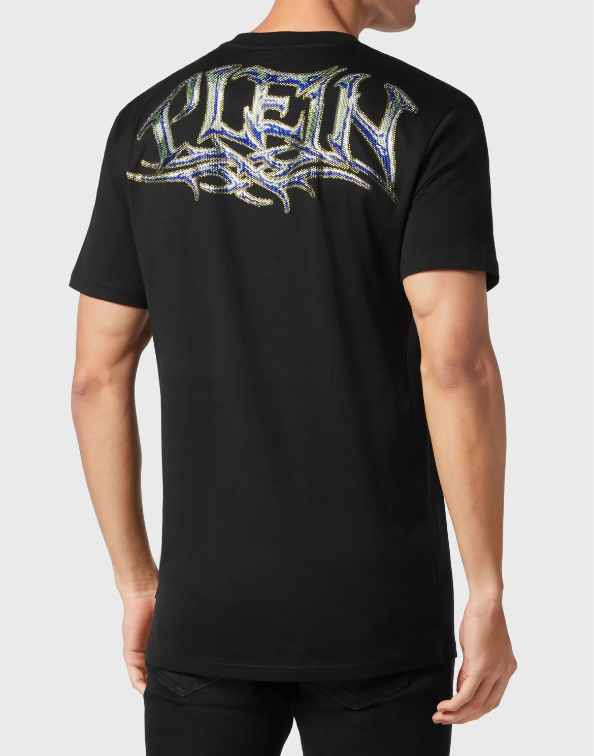 T-shirt Round Neck SS Chrome, цвет: Черный