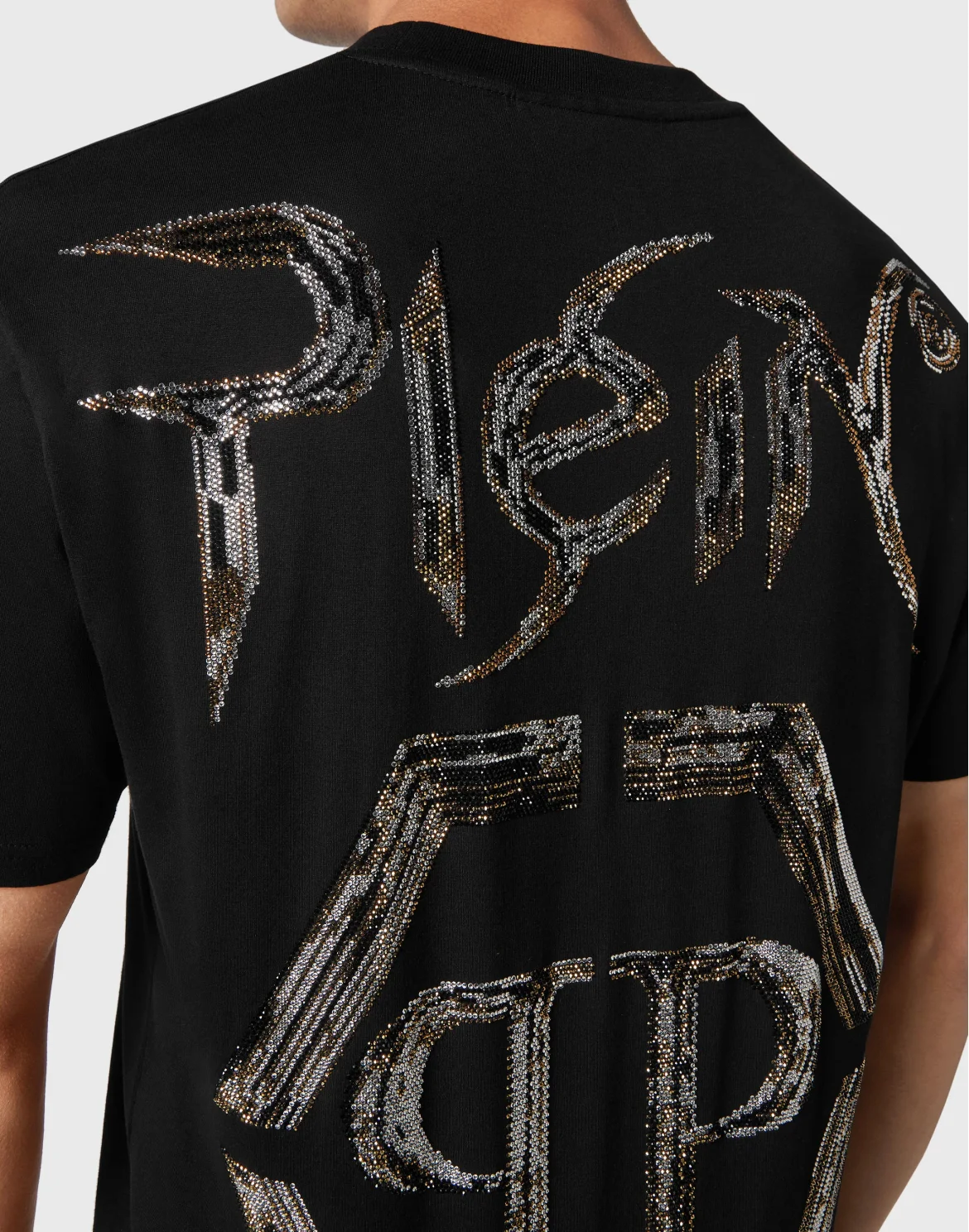 T-shirt Round Neck SS Chrome, цвет: Черный