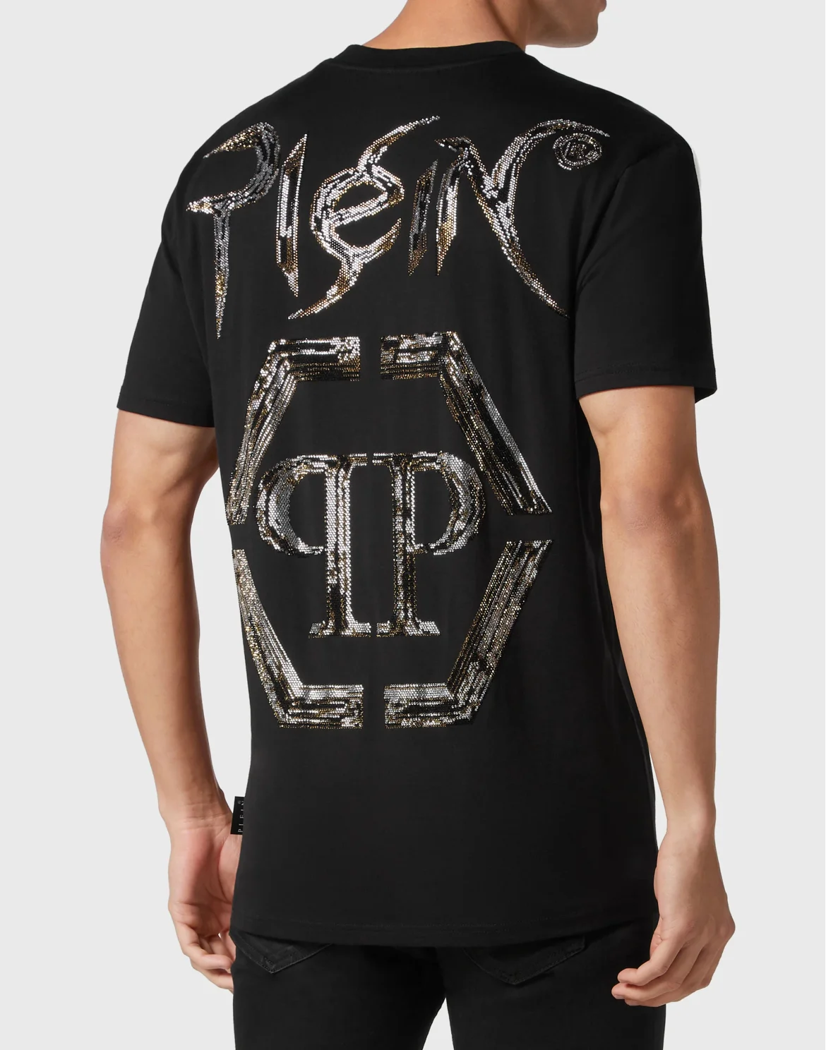 T-shirt Round Neck SS Chrome, цвет: Черный