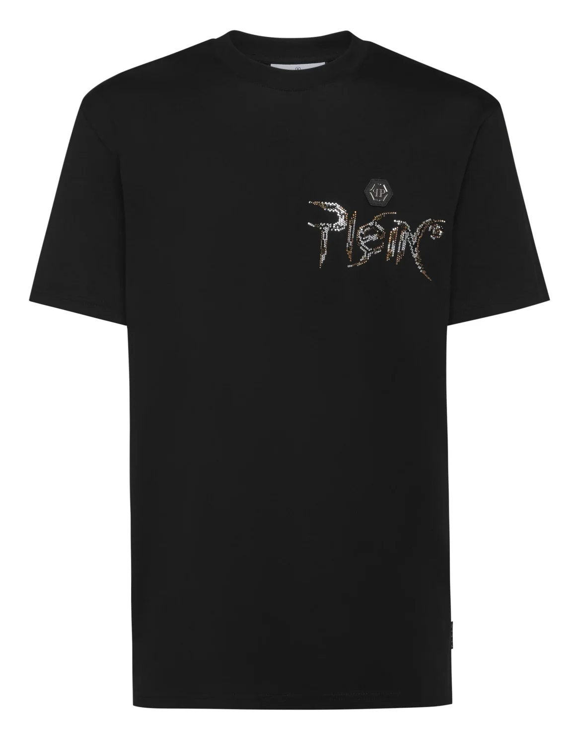 T-shirt Round Neck SS Chrome, цвет: Черный