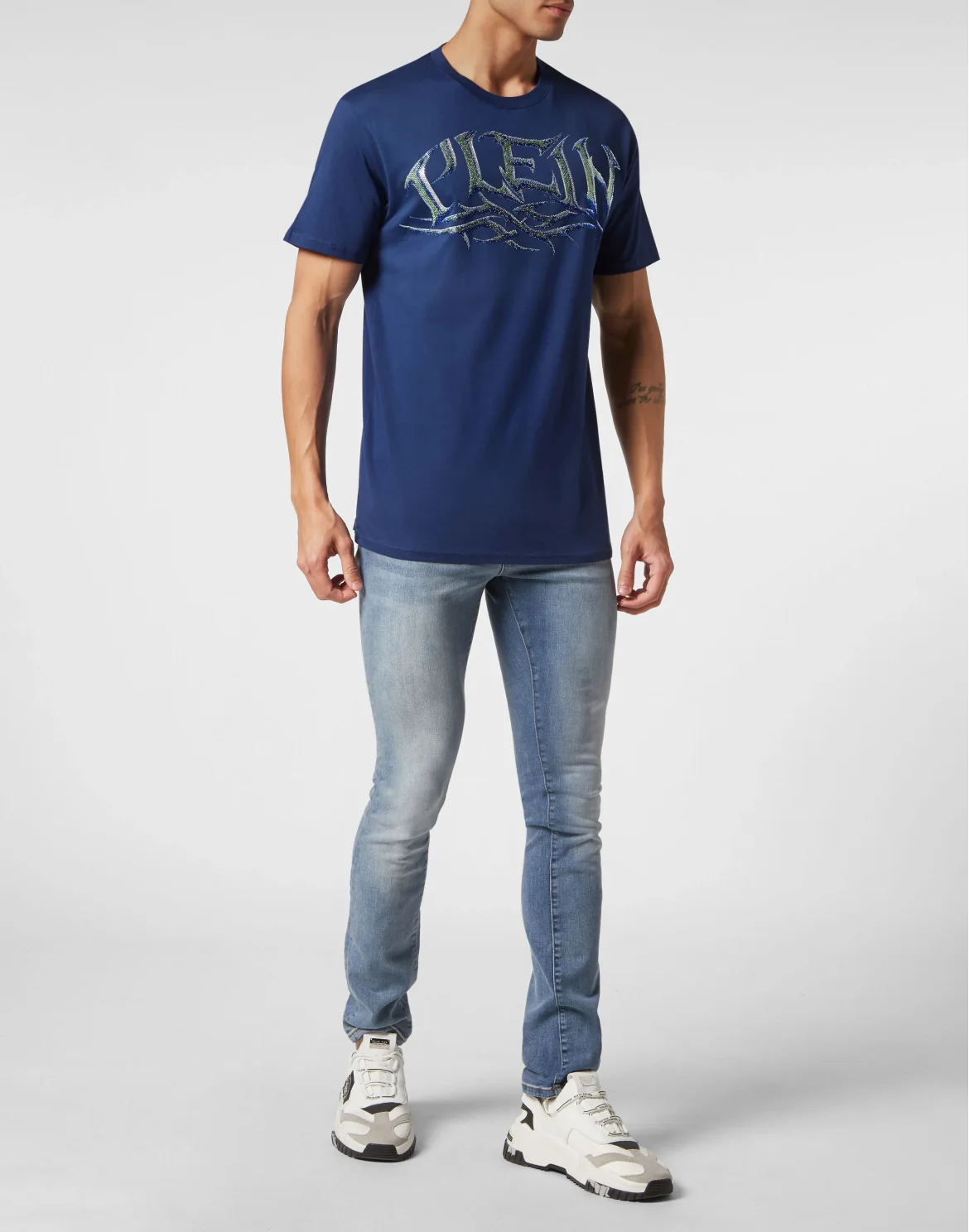 T-shirt Round Neck SS Chrome, цвет: Синий