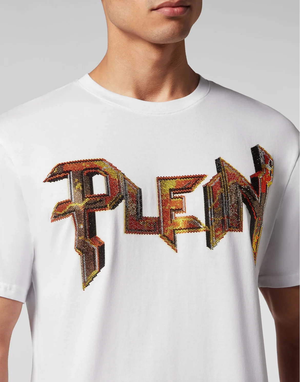 T-shirt Round Neck SS Chrome, цвет: Белый