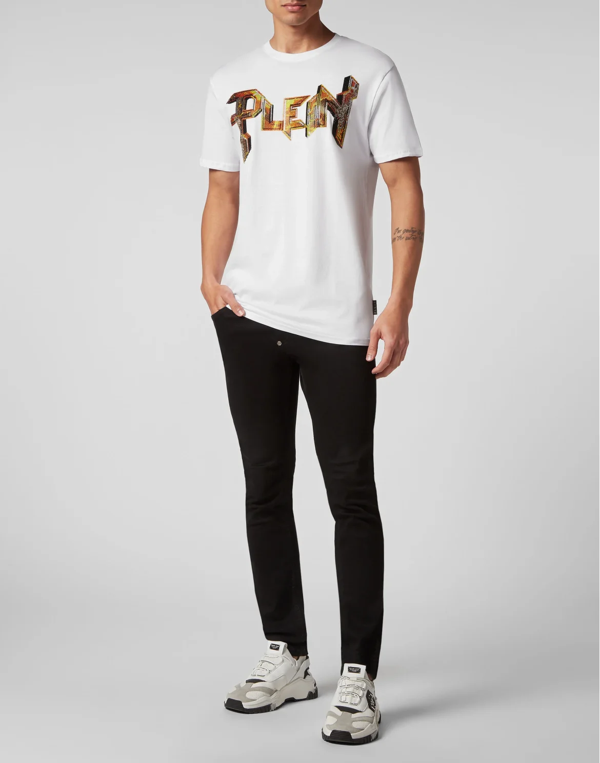 T-shirt Round Neck SS Chrome, цвет: Белый