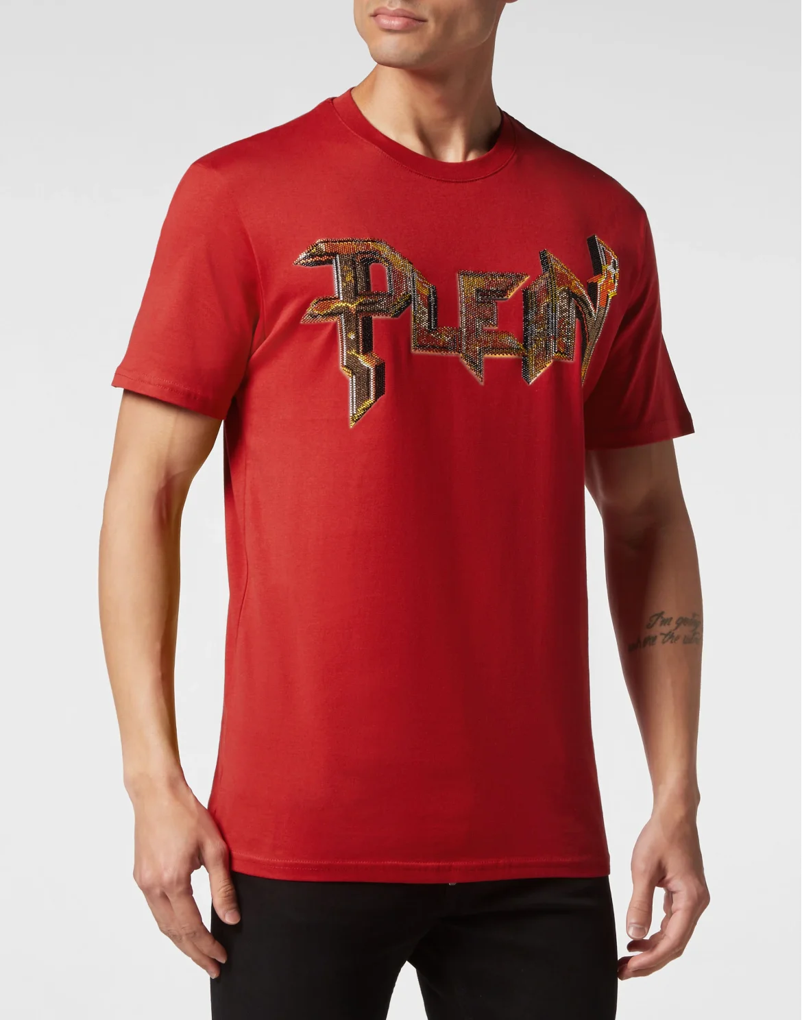 T-shirt Round Neck SS Chrome, цвет: Красный