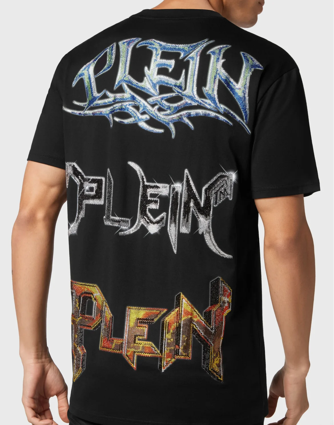 T-shirt Round Neck SS Logos, цвет: Черный