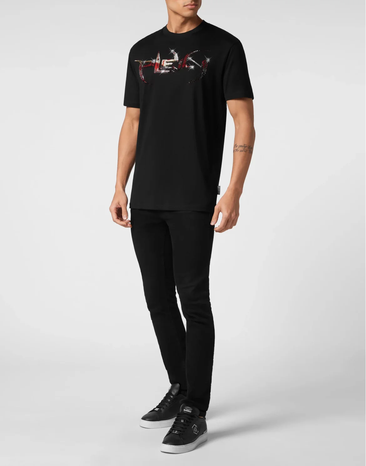 T-shirt Round Neck SS Logos, цвет: Черный