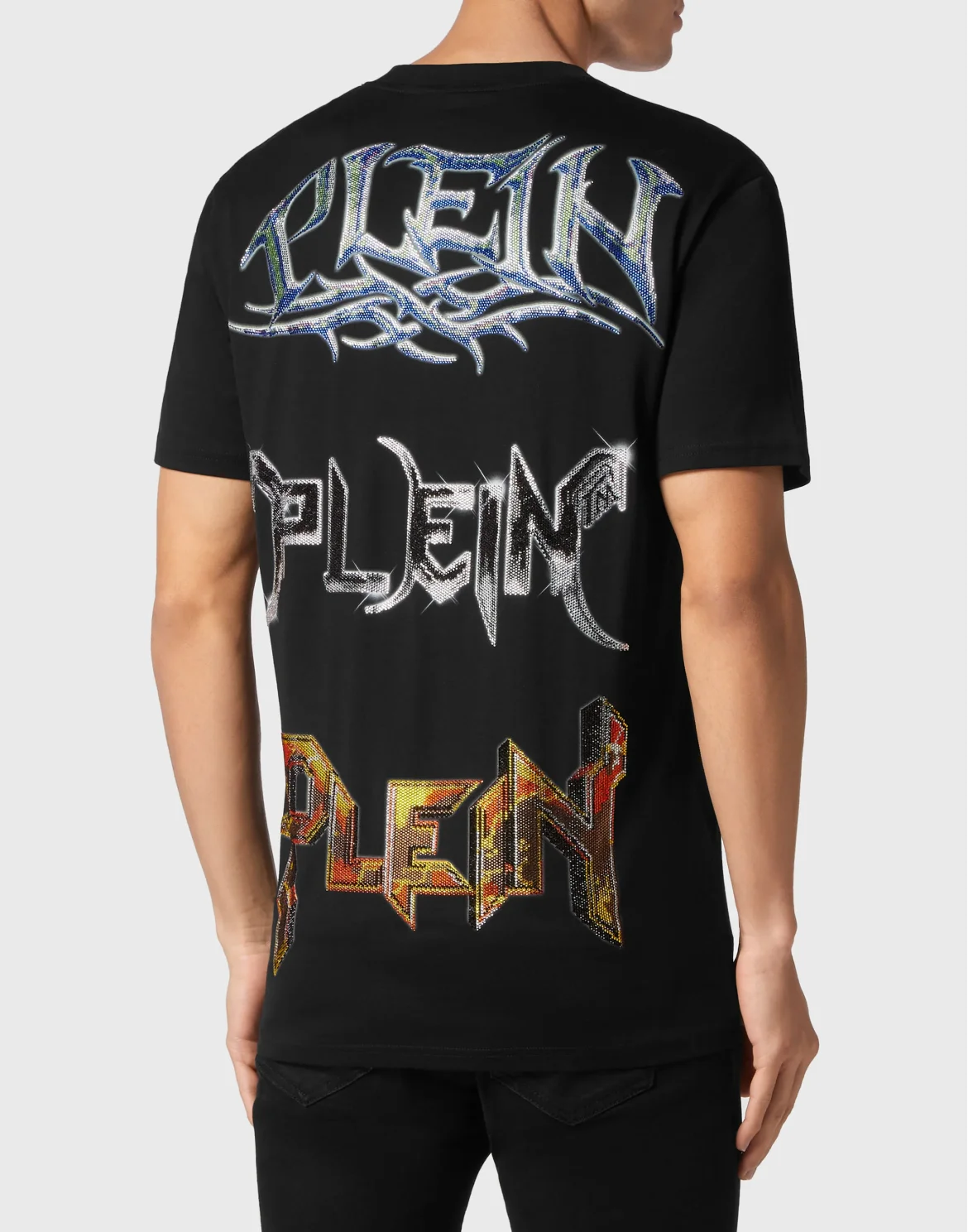 T-shirt Round Neck SS Logos, цвет: Черный