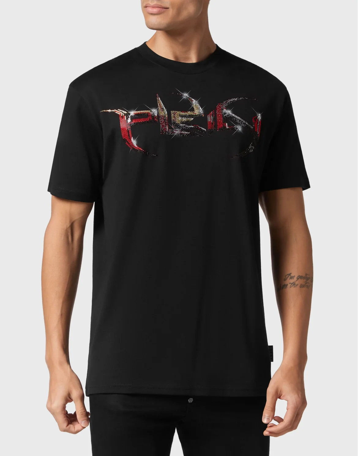 T-shirt Round Neck SS Logos, цвет: Черный