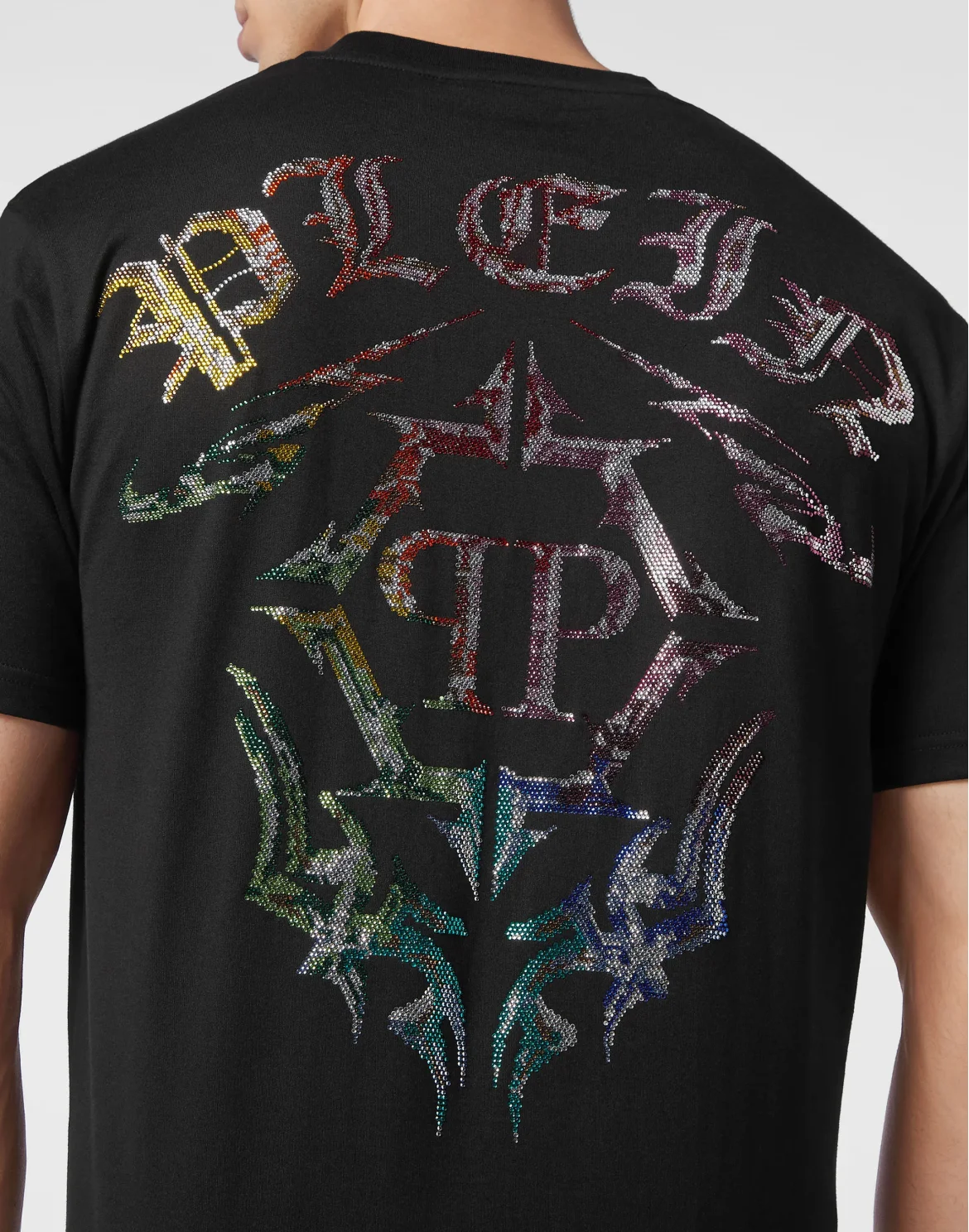 T-shirt Round Neck SS Chrome, цвет: Черный