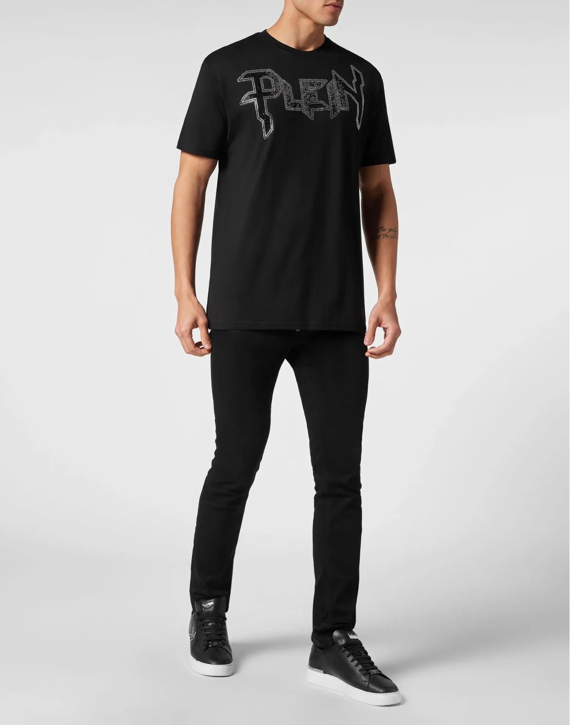 T-shirt Round Neck SS Chrome, цвет: Черный