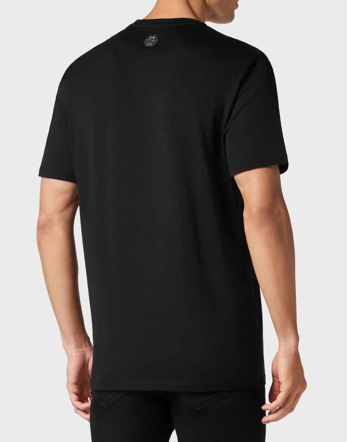 T-shirt Round Neck SS Chrome, цвет: Черный