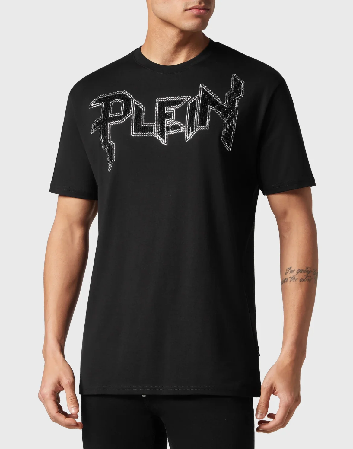 T-shirt Round Neck SS Chrome, цвет: Черный