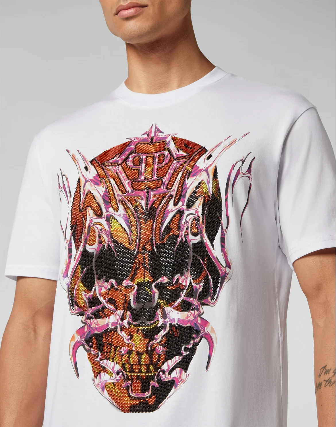 T-shirt Round Neck SS Chrome, цвет: Белый