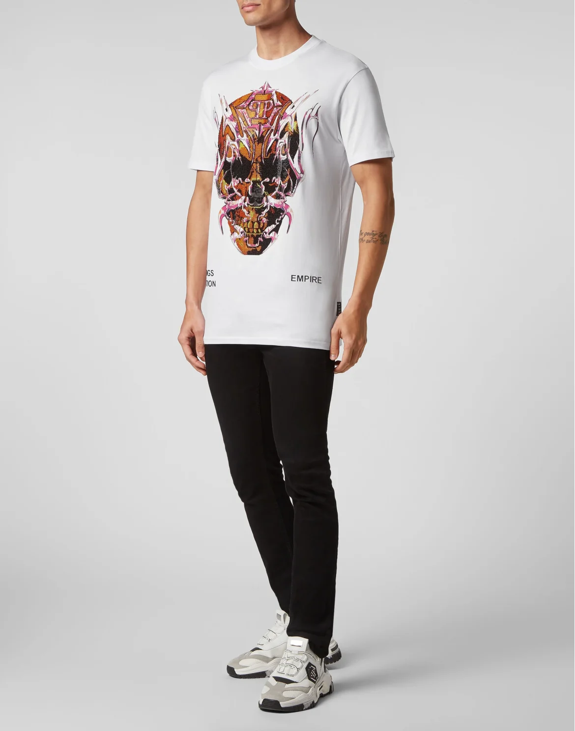 T-shirt Round Neck SS Chrome, цвет: Белый