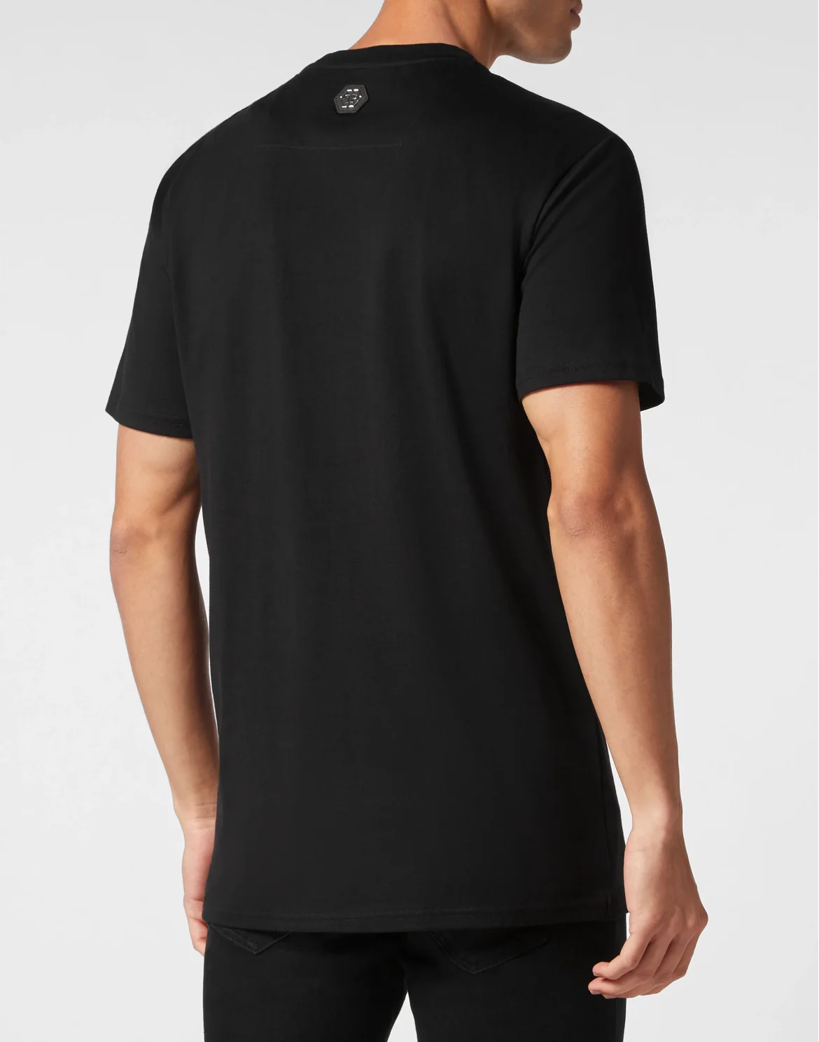 T-shirt Round Neck SS Chrome, цвет: Черный