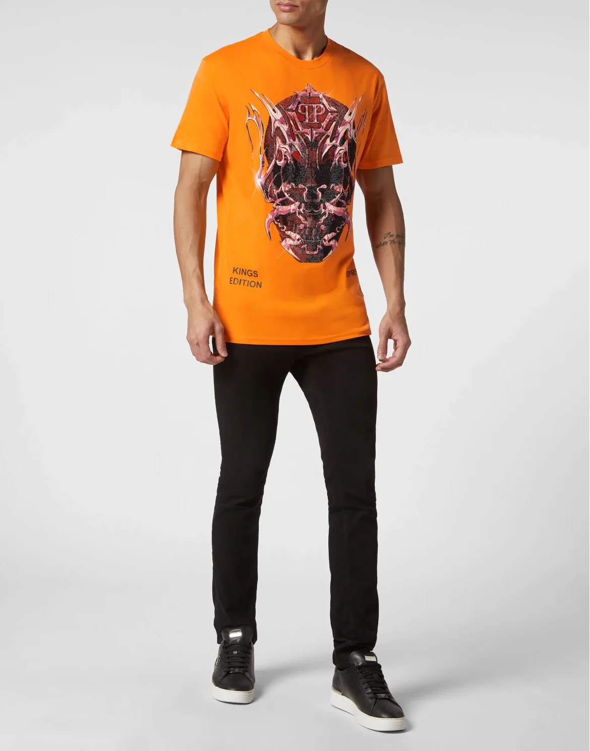 T-shirt Round Neck SS Chrome, цвет: Оранжевый