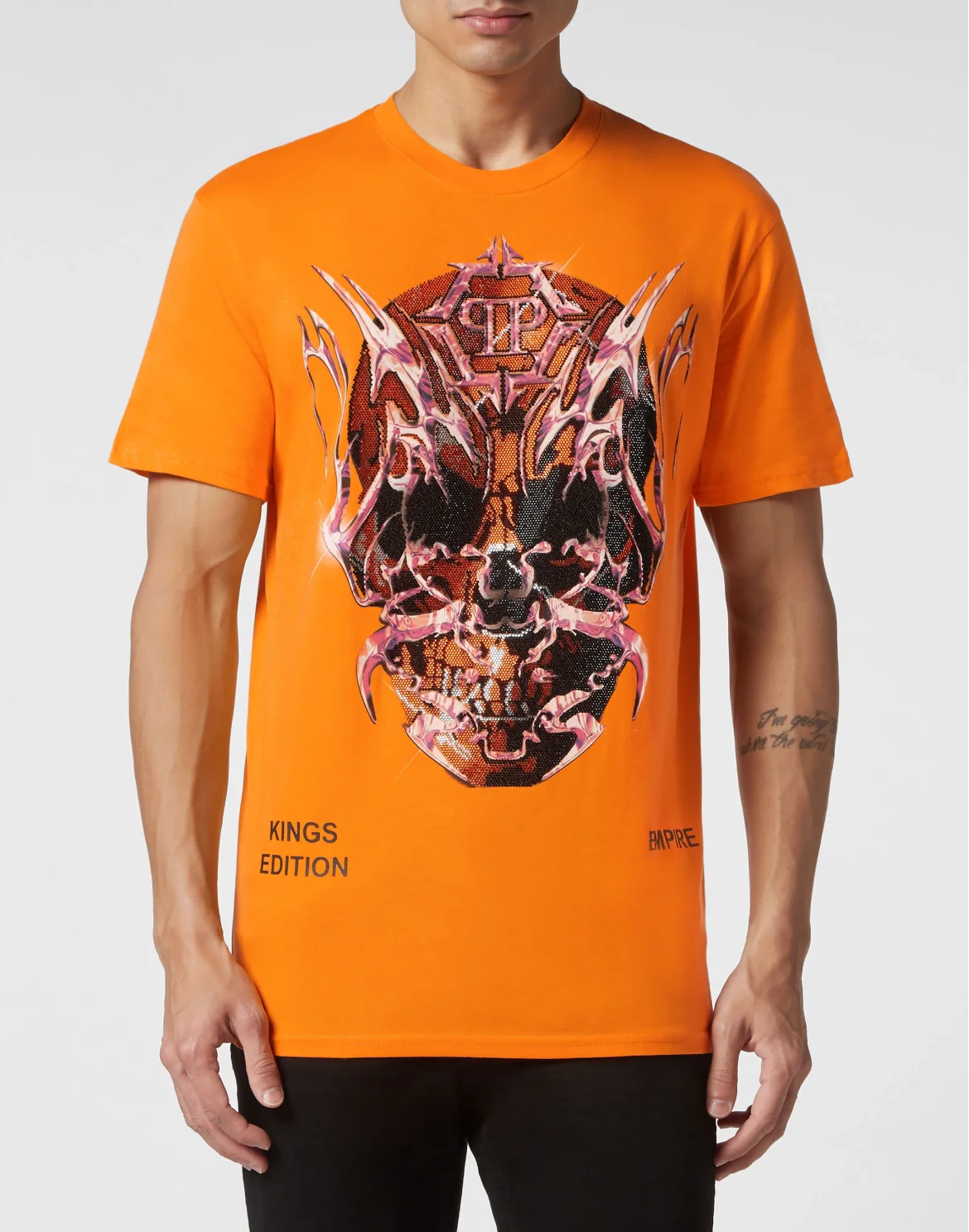 T-shirt Round Neck SS Chrome, цвет: Оранжевый