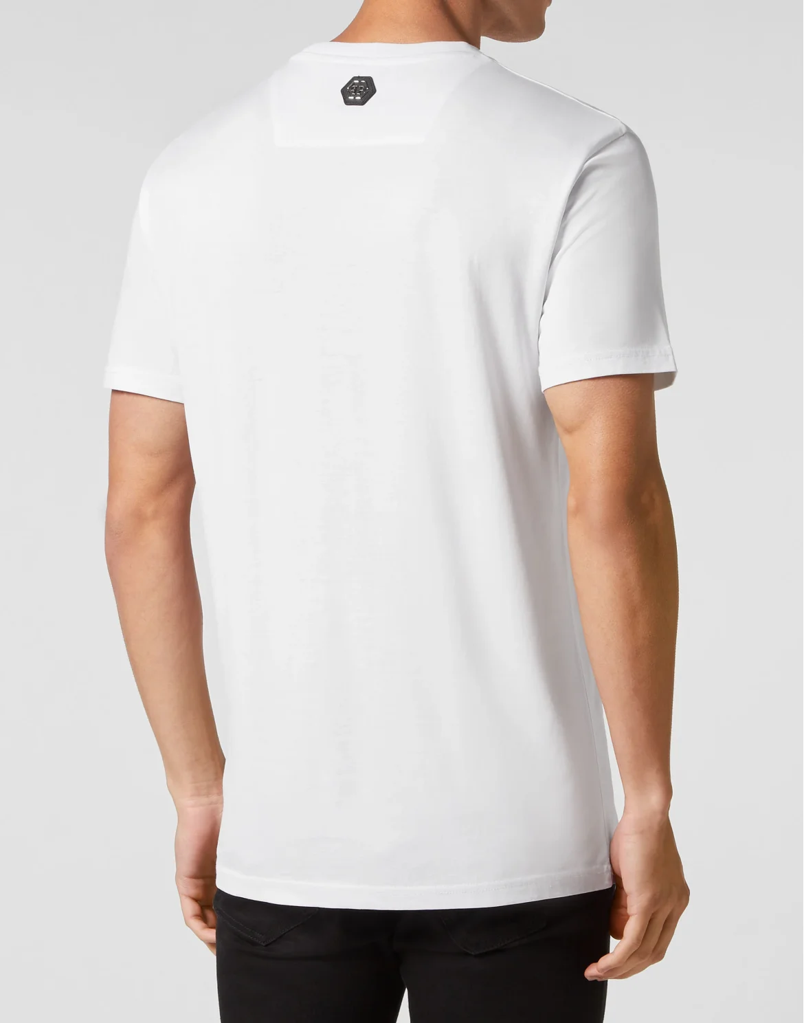 T-shirt Round Neck SS Skull, цвет: Белый