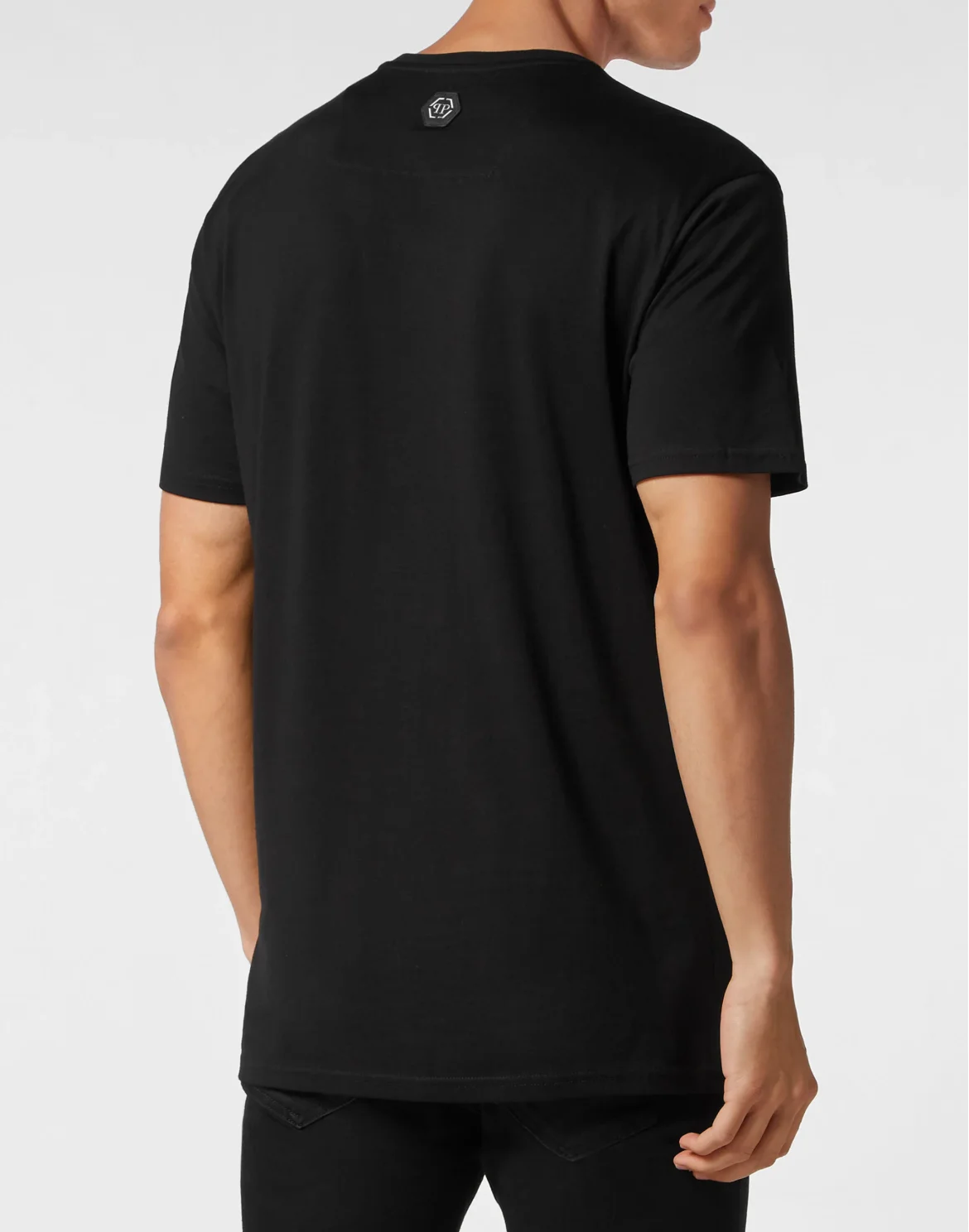 T-shirt Round Neck SS Chrome, цвет: Черный