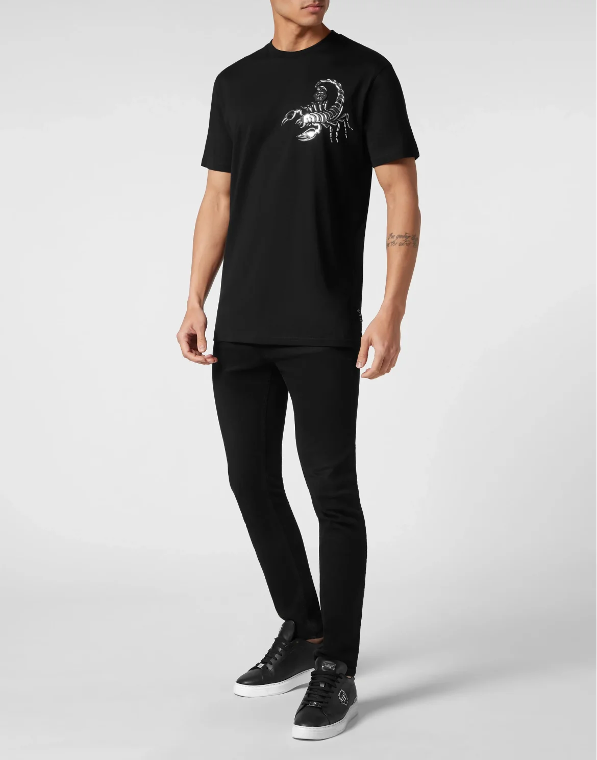 T-shirt Round Neck SS Scorpion, цвет: Черный