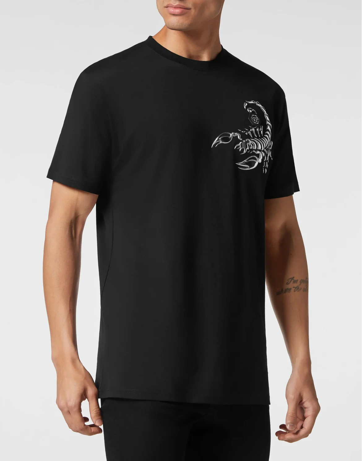 T-shirt Round Neck SS Scorpion, цвет: Черный