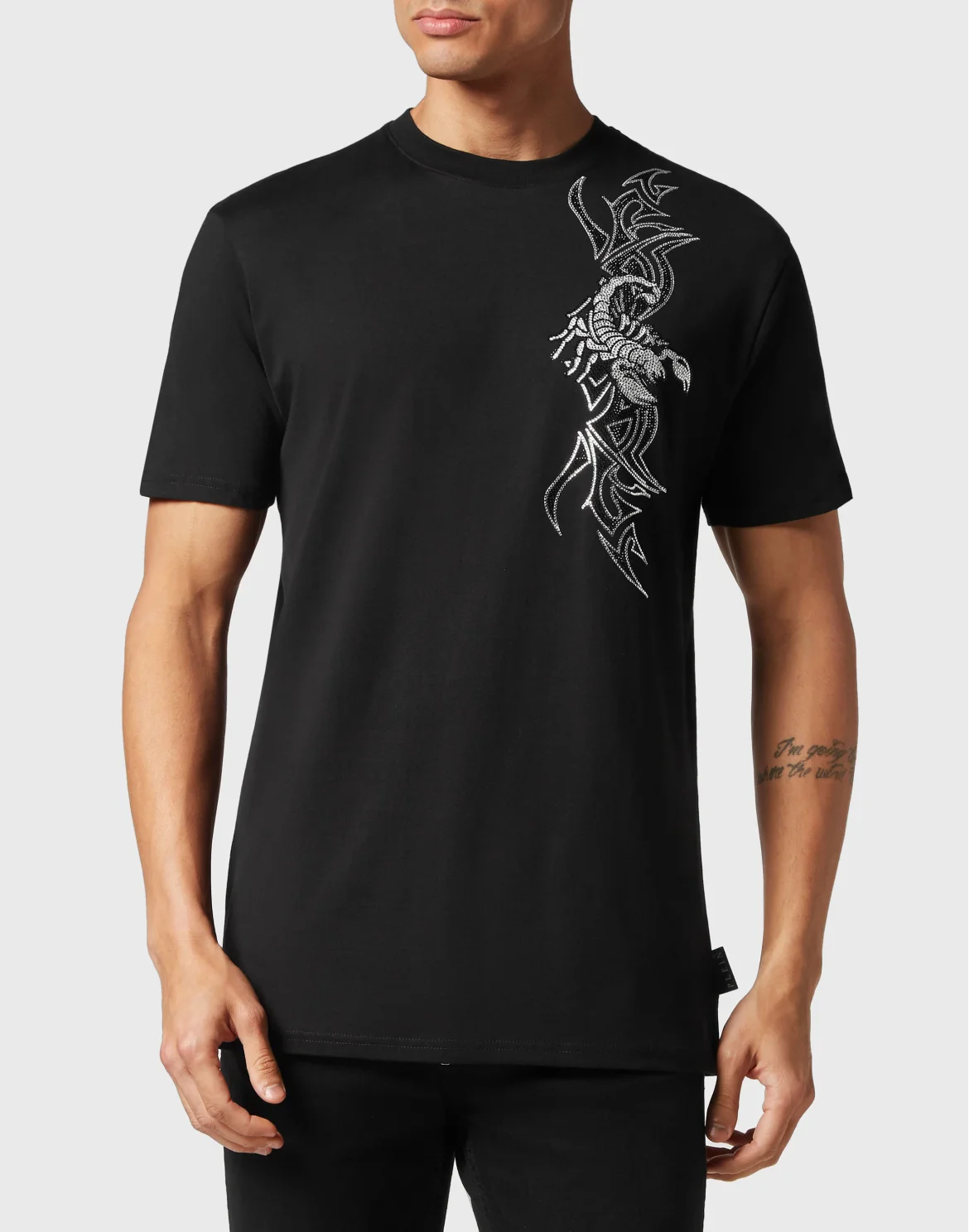 T-shirt Round Neck SS Scorpion, цвет: Черный