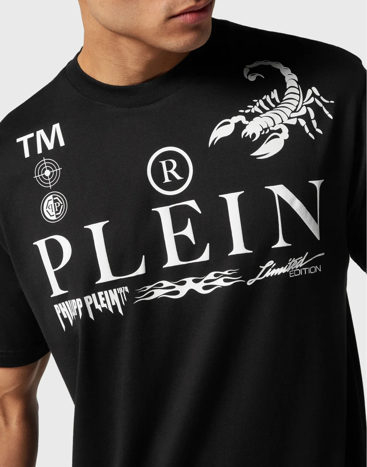 T-shirt Round Neck SS Logos, цвет: Черный