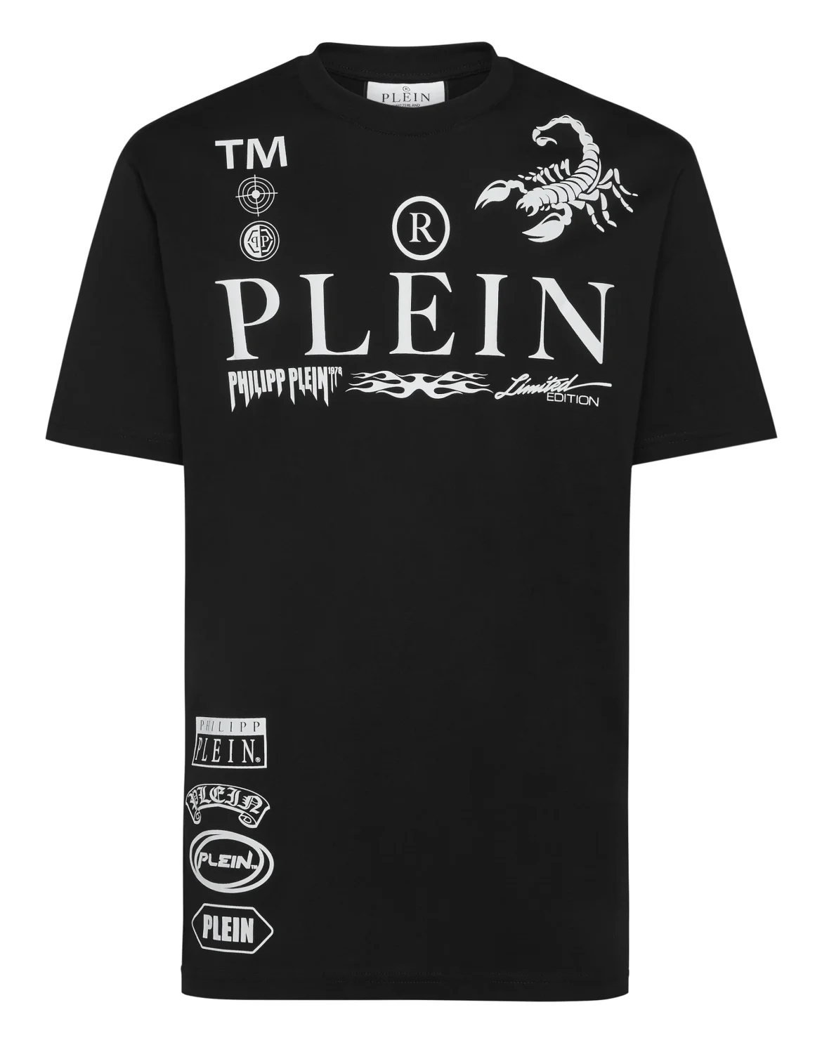 T-shirt Round Neck SS Logos, цвет: Черный