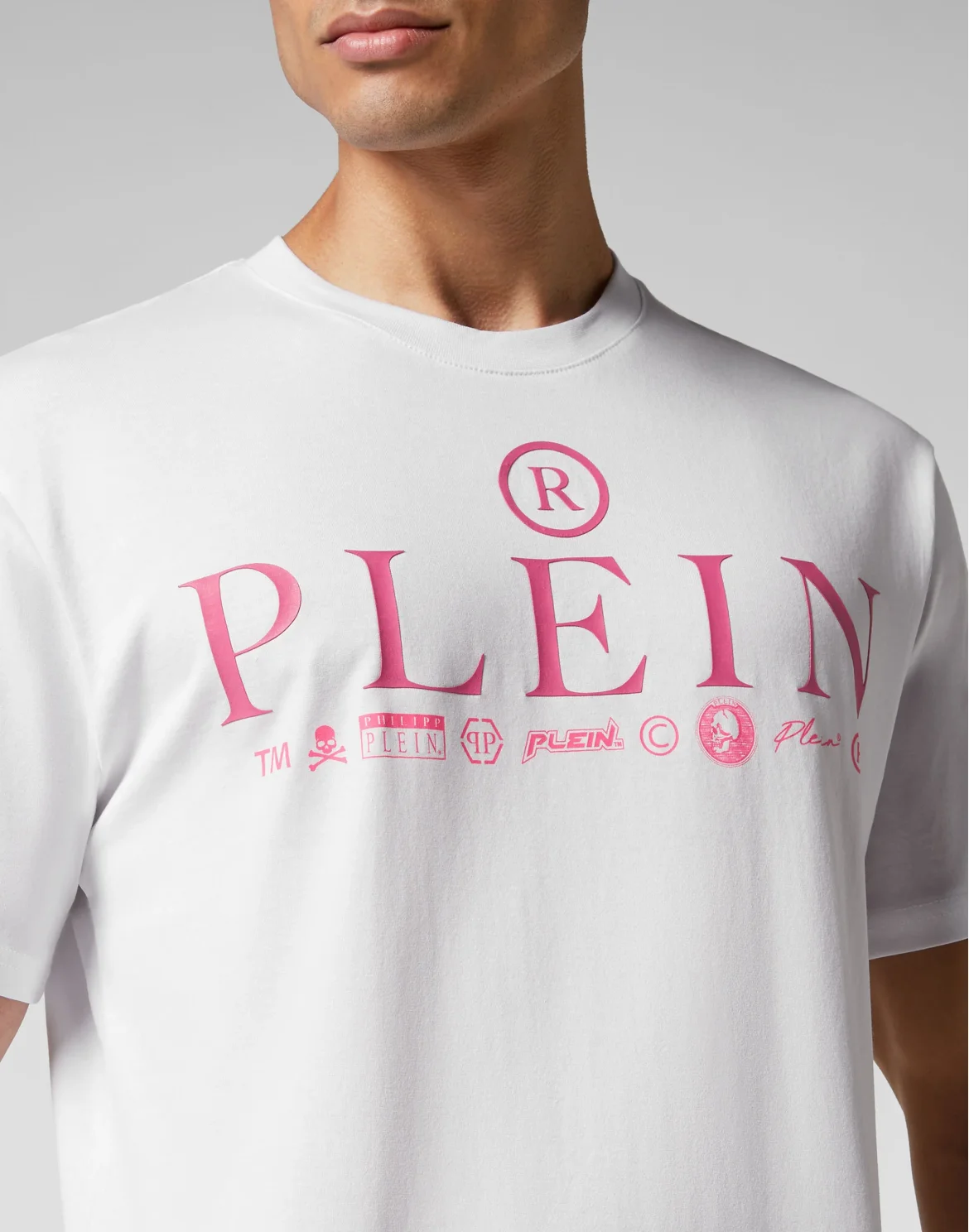 T-shirt Round Neck SS Logos, цвет: Белый