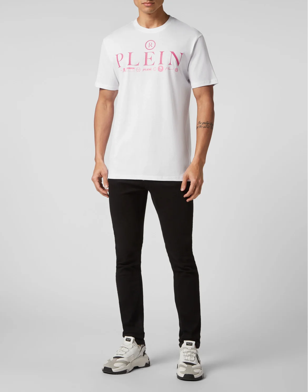 T-shirt Round Neck SS Logos, цвет: Белый