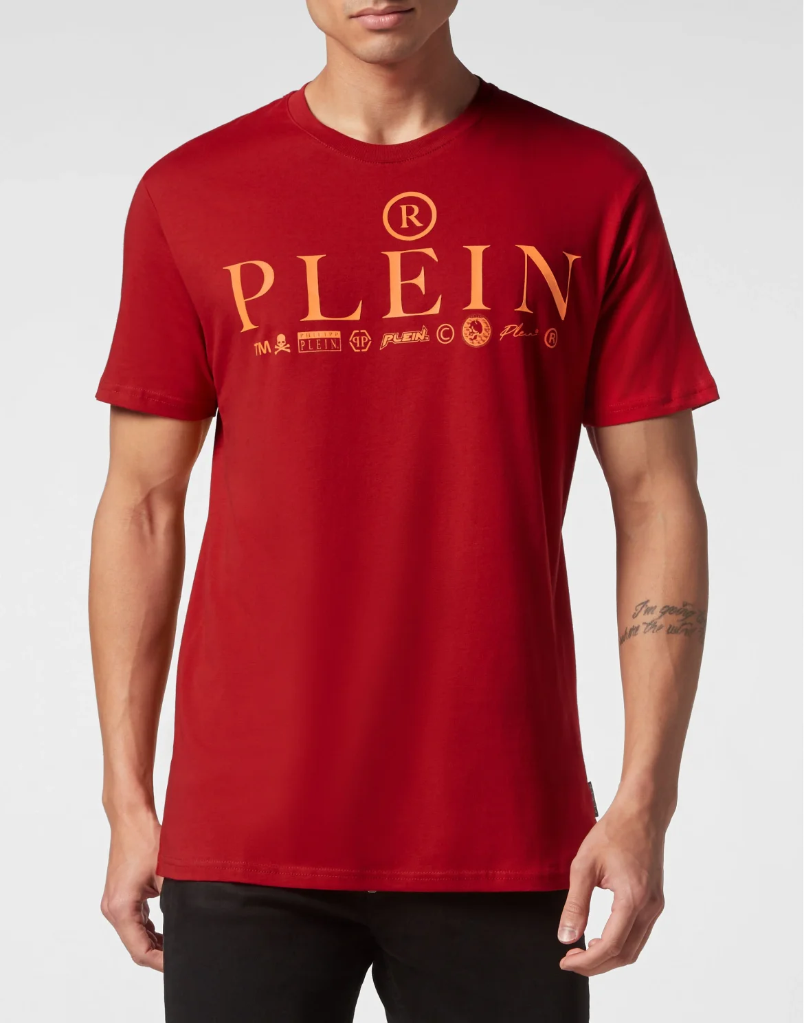 T-shirt Round Neck SS Logos, цвет: Красный