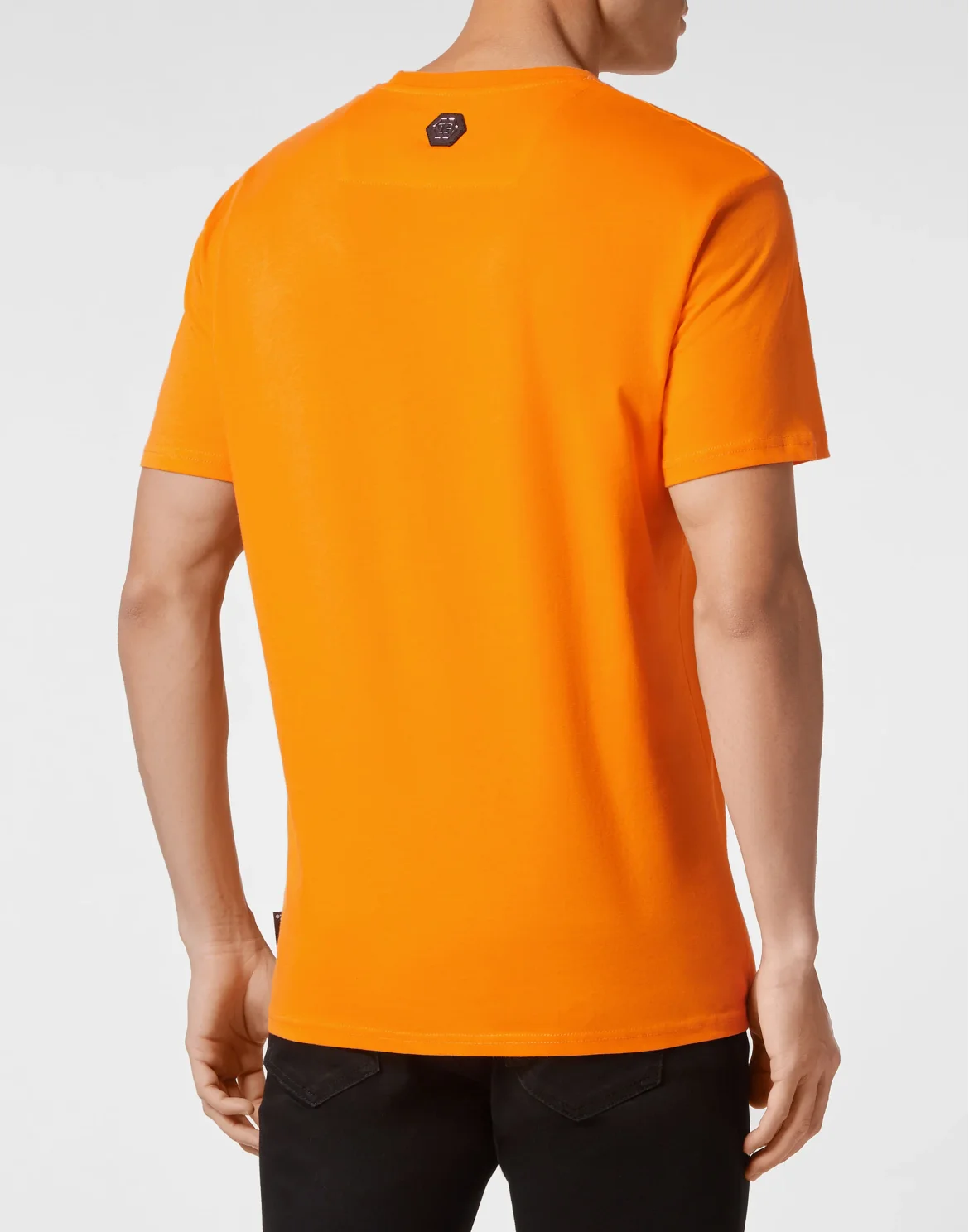 T-shirt Round Neck SS Logos, цвет: Оранжевый