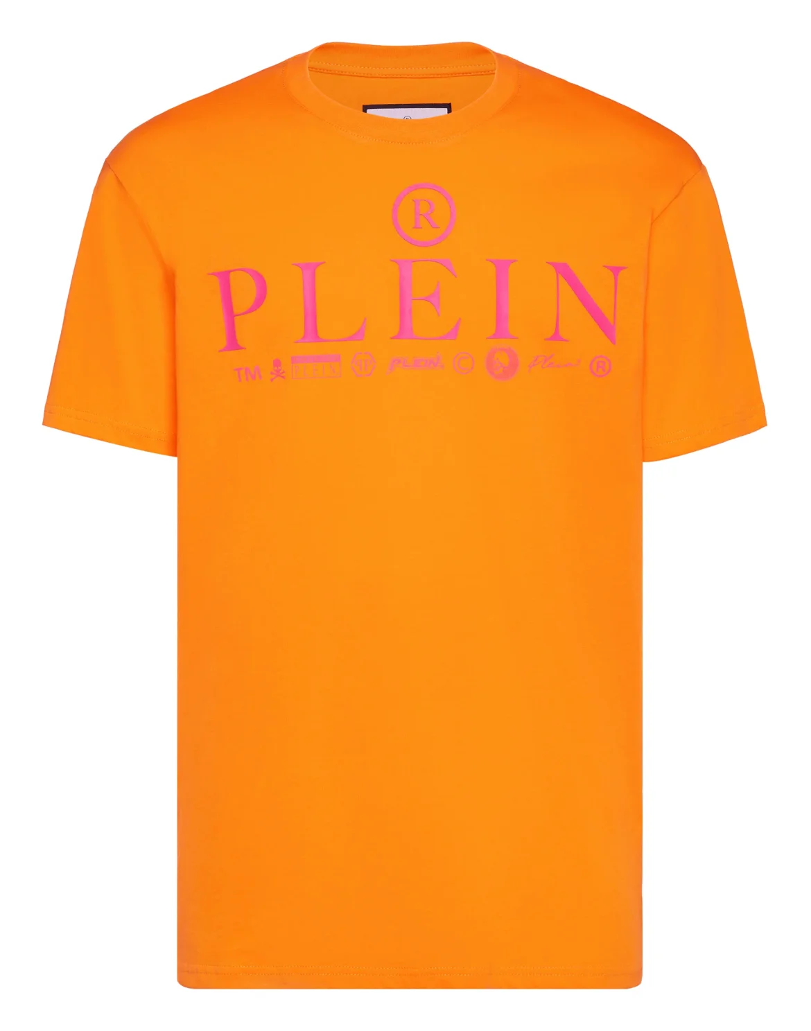 T-shirt Round Neck SS Logos, цвет: Оранжевый