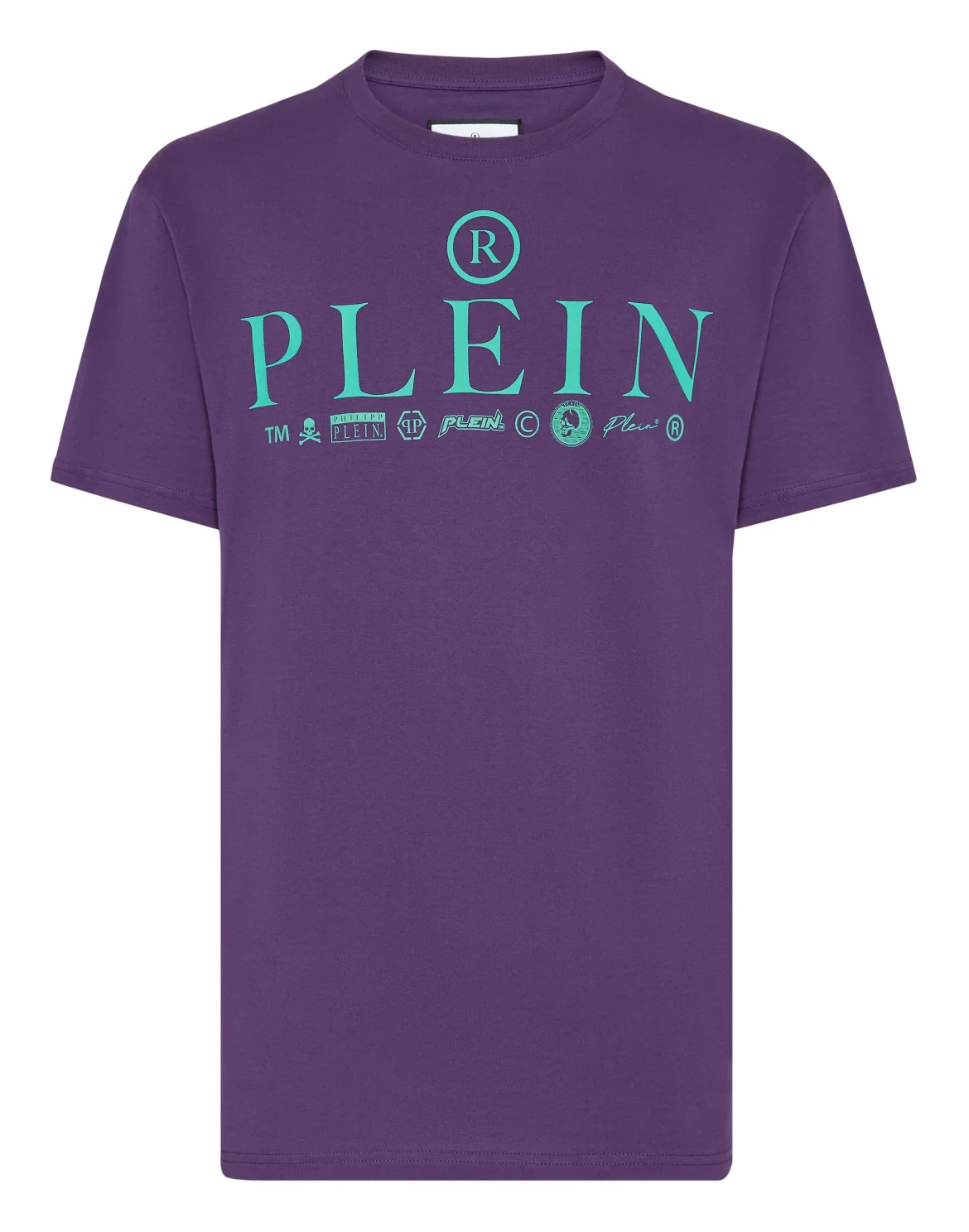 T-shirt Round Neck SS Logos, цвет: Фиолетовый
