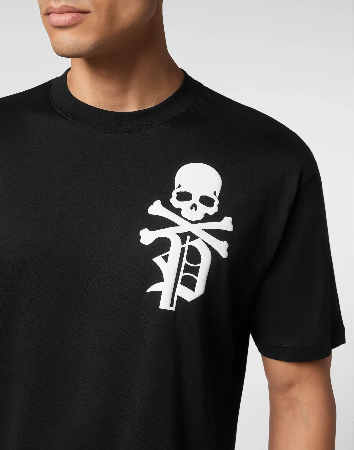 T-shirt Round Neck SS Skull&Bones, цвет: Черный