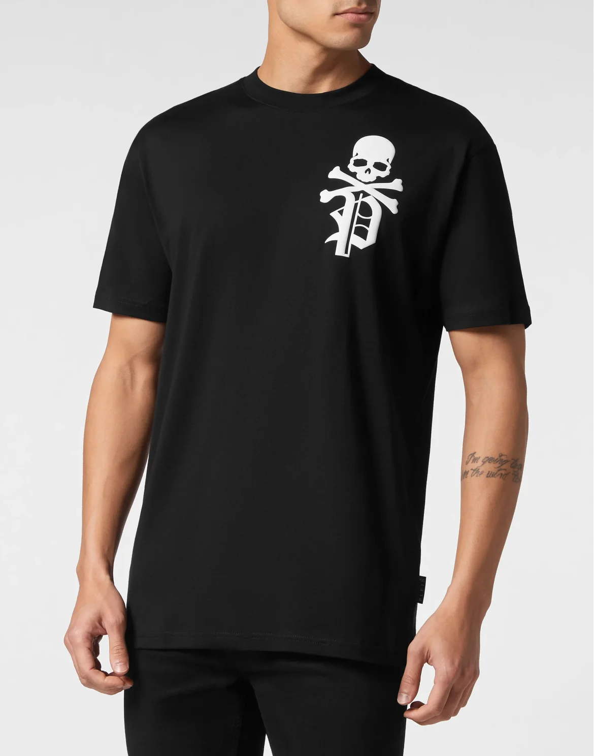 T-shirt Round Neck SS Skull&Bones, цвет: Черный