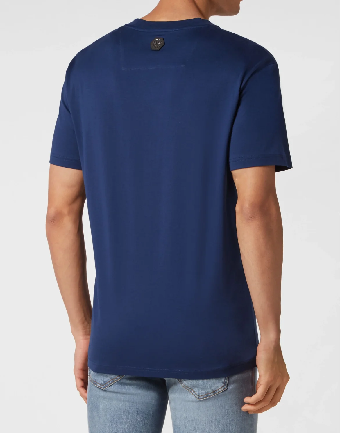 T-shirt Round Neck SS Skull&Bones, цвет: Синий