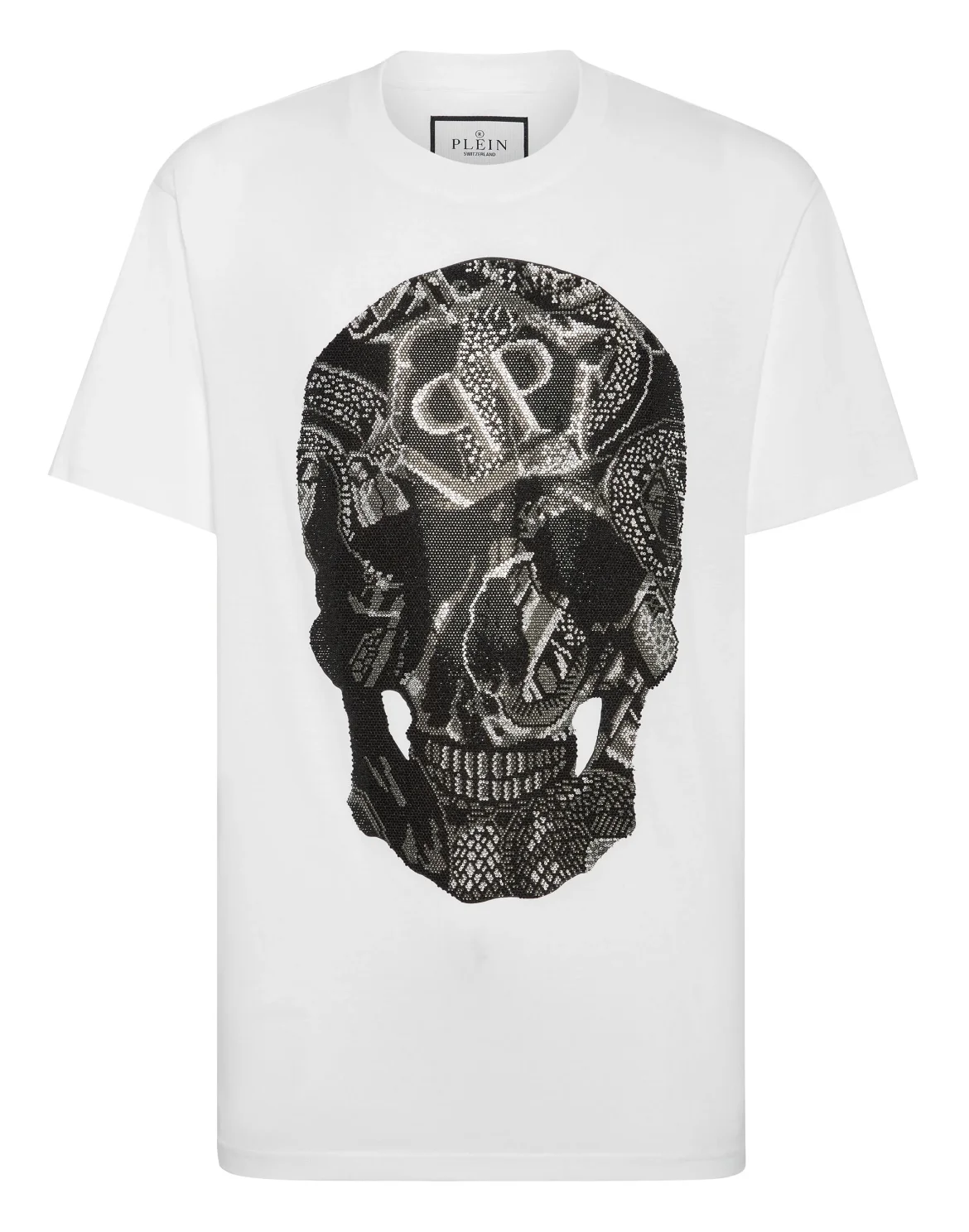 T-shirt Round Neck SS Snake, цвет: Белый