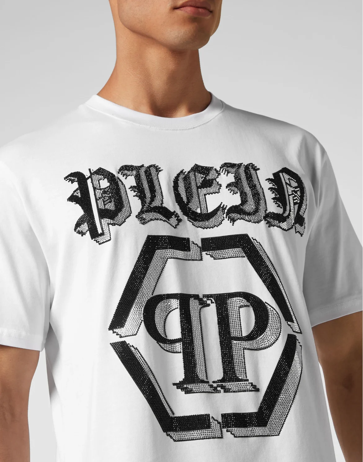 T-shirt Round Neck SS Chrome, цвет: Белый