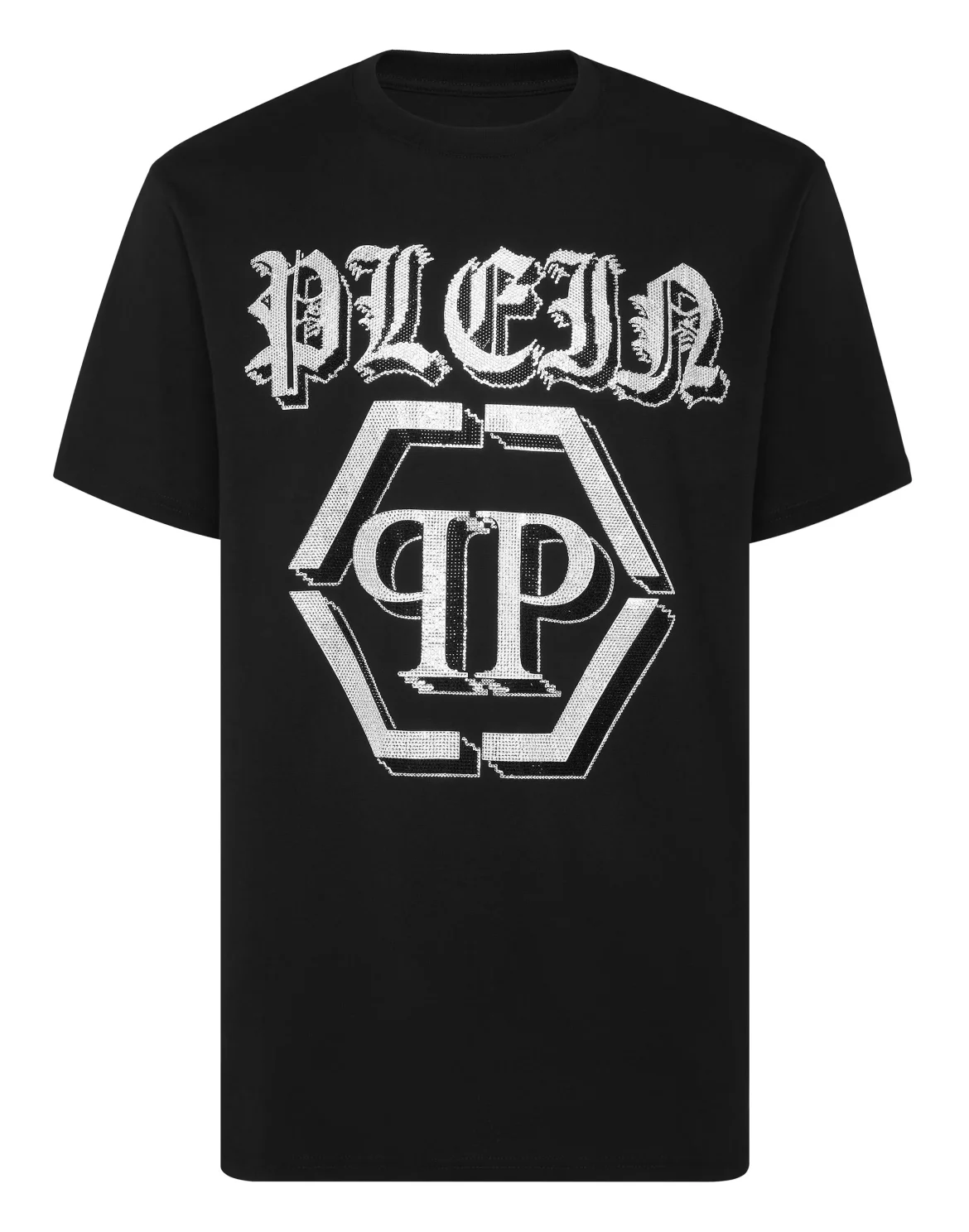T-shirt Round Neck SS Chrome, цвет: Черный
