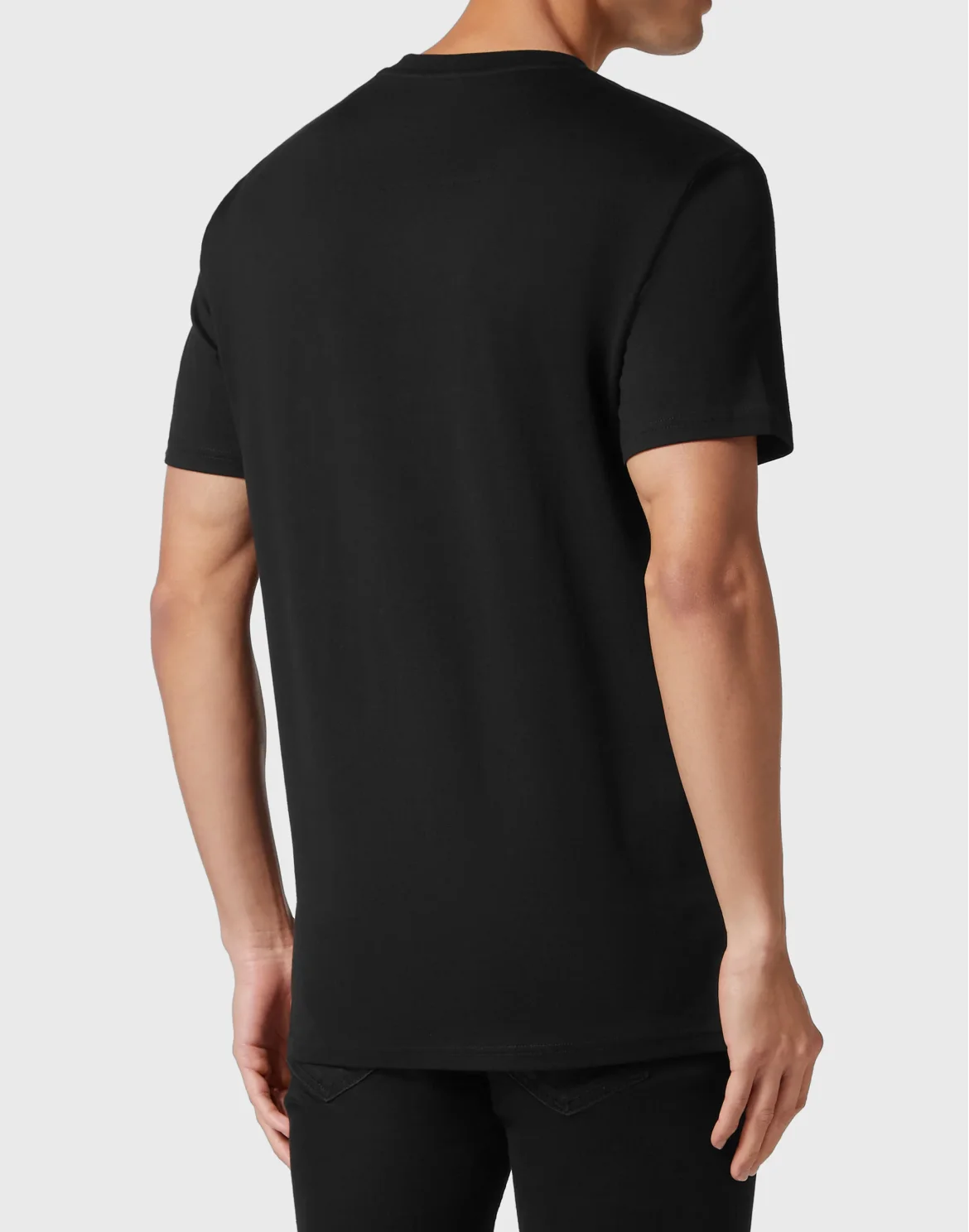 T-shirt Round Neck SS Iconic Plein, цвет: Черный