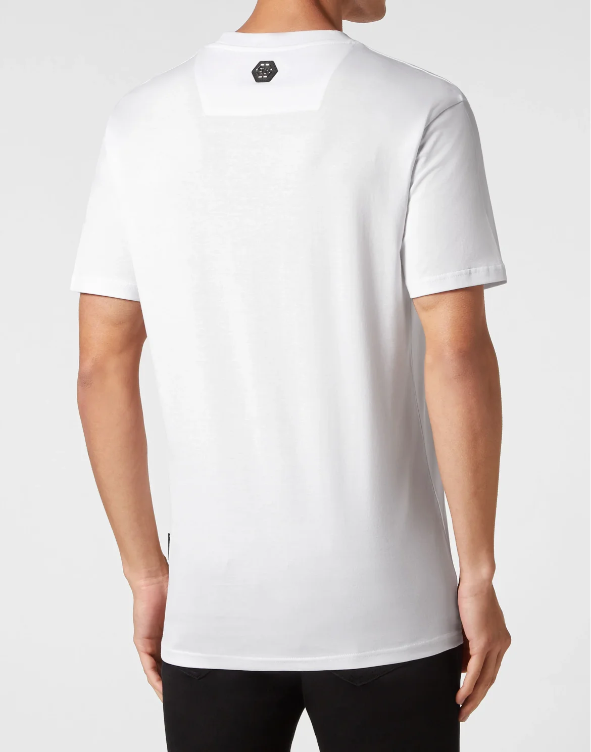 T-shirt Round Neck SS Gothic Plein, цвет: Белый