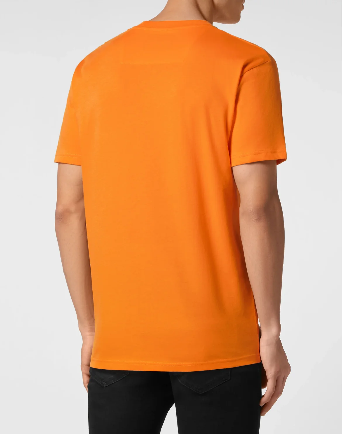 T-shirt Round Neck SS Gothic Plein, цвет: Оранжевый